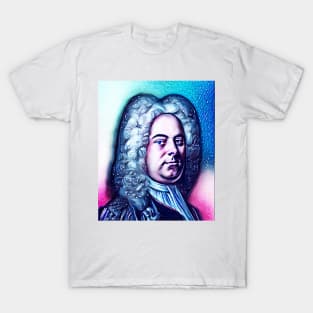 George Frideric Handel Snowy Portrait | George Frideric Handel Artwork 11 T-Shirt